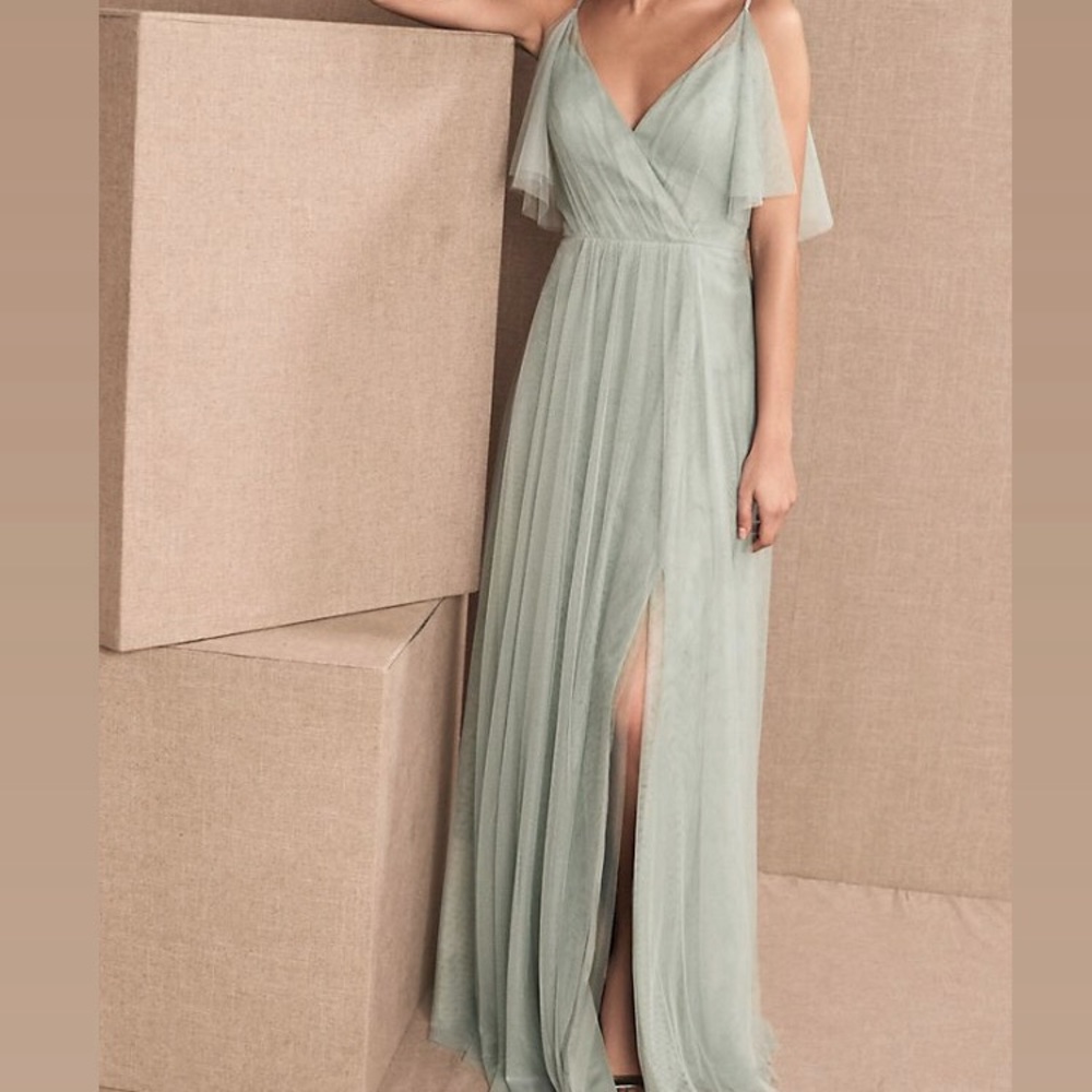 BHLDN - Jenny Yoo Aeryn Dress (Morning Mist) - NWT